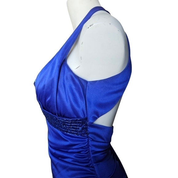 Masquerade Formal Gown Beaded Top Sz 5/6 - Picture 6 of 7